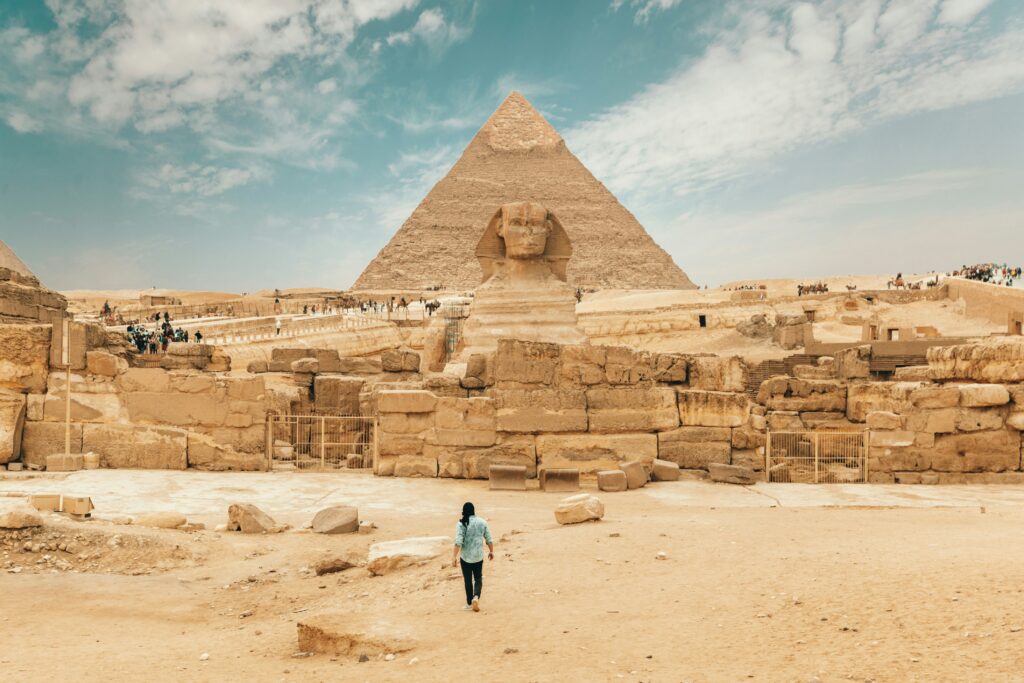 Pyramids of Giza Cairo Egypt tour