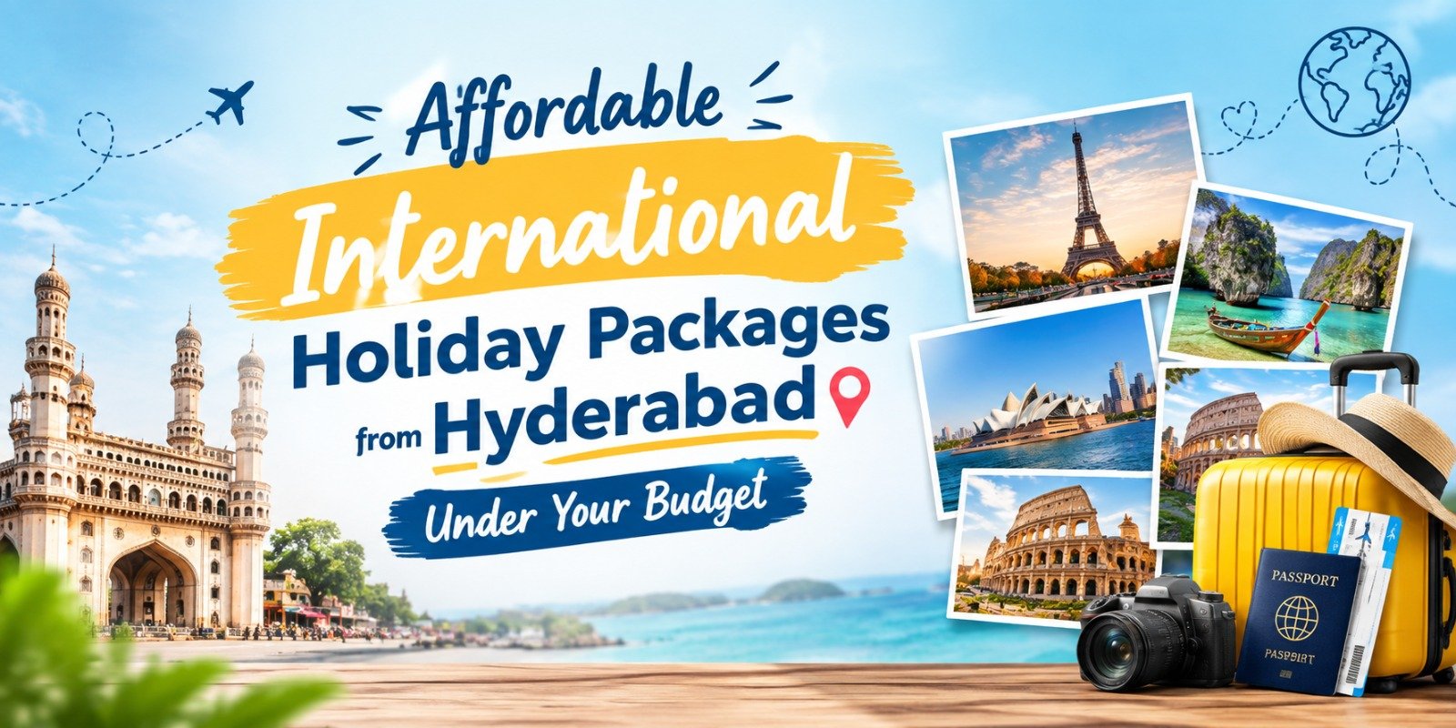 Affordable international tour packages
