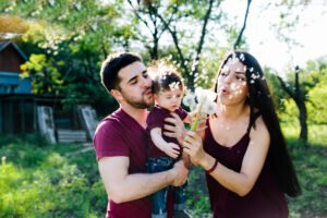 young family with a child on the nature – goglobalvacations.in – goglobalvacations.in